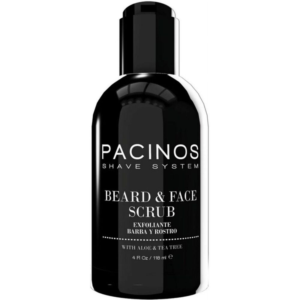 Pacinos Signature Line Beard & Face Scrub Cleanser 4 oz